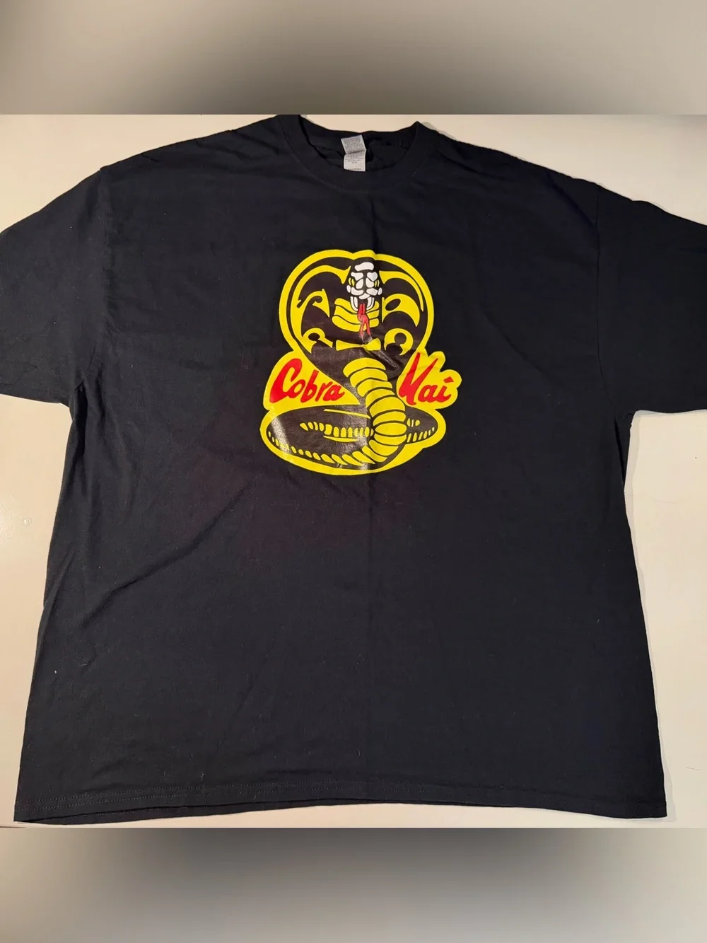 Cobra Kai Black Graphic Tee Size XXL